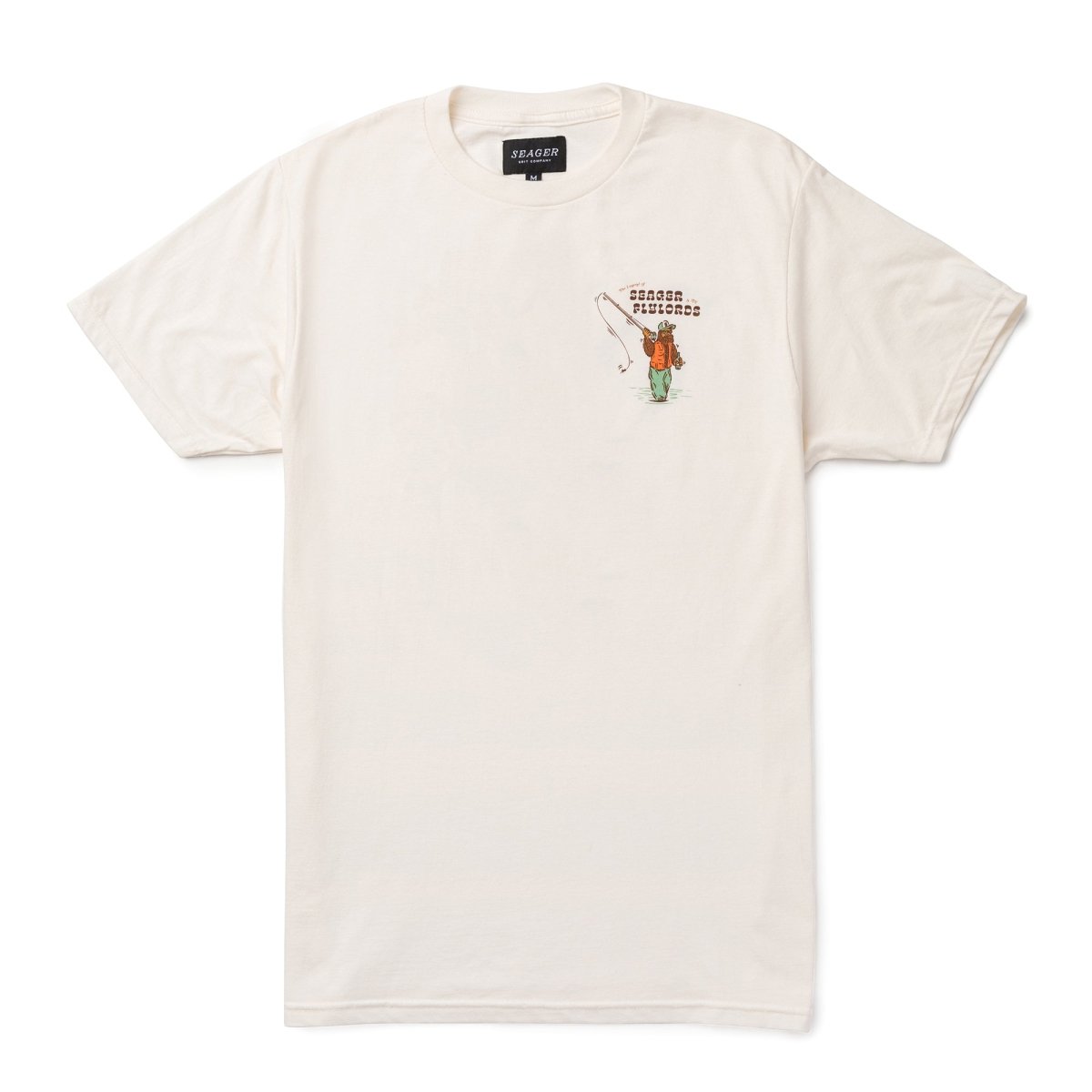 Seager x Flylords Legend Fly Tee Cream - Seager Co.