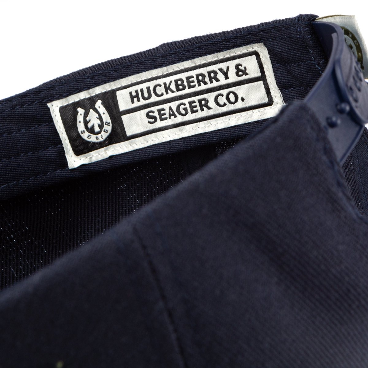 Seager x Huckberry Buckle Hat Blue/Orange - Seager Co.