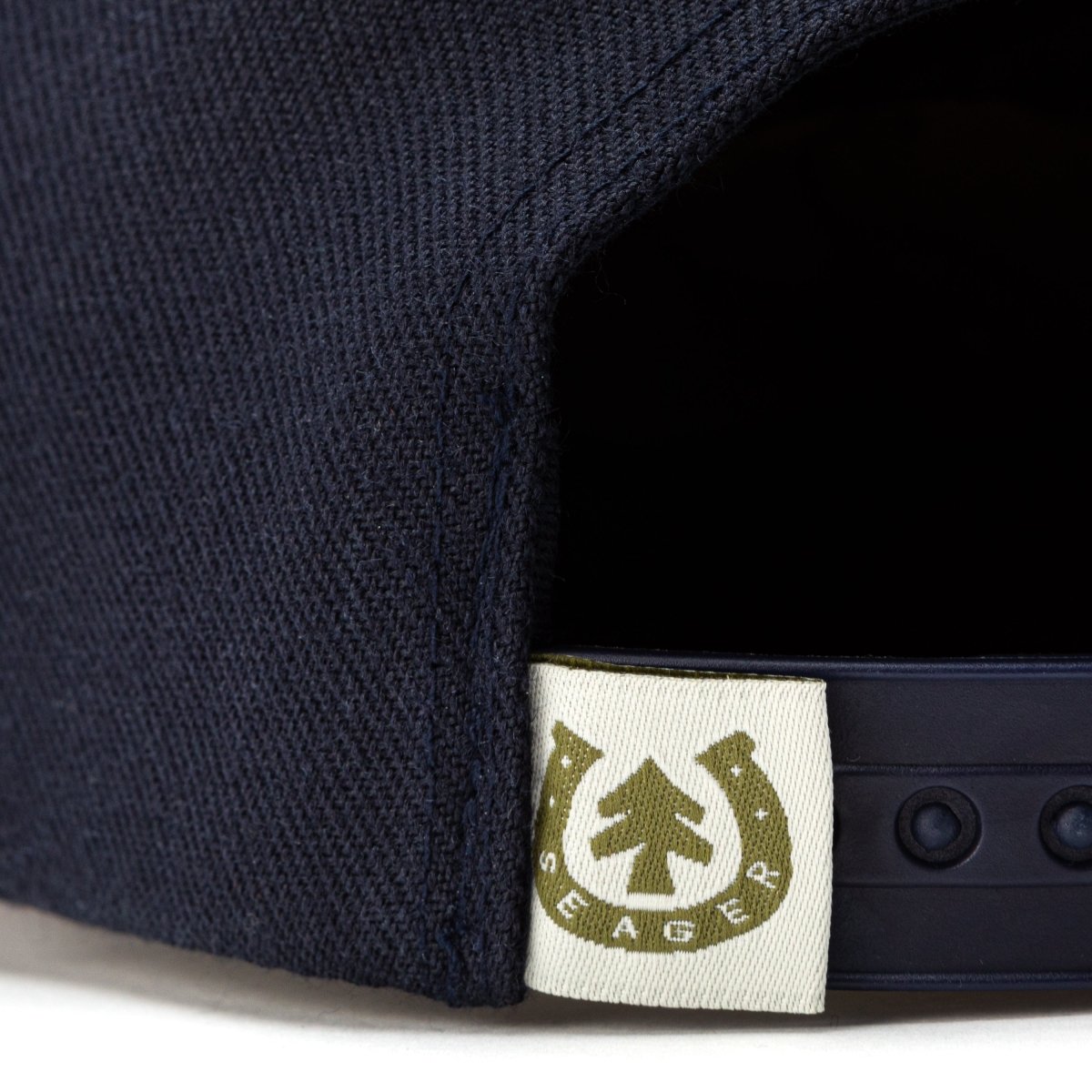 Seager x Huckberry Buckle Hat Blue/Orange - Seager Co.