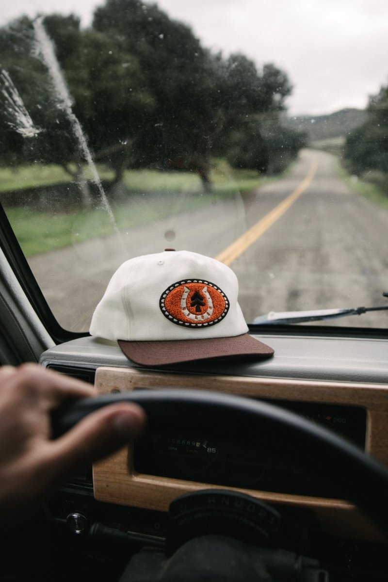 Seager x Huckberry Buckle Hat Cream/Brown - Seager Co.