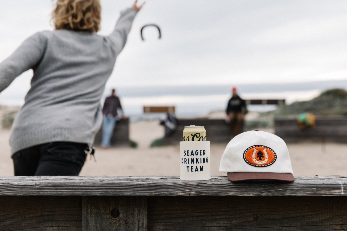 Seager x Huckberry Buckle Hat Cream/Brown - Seager Co.