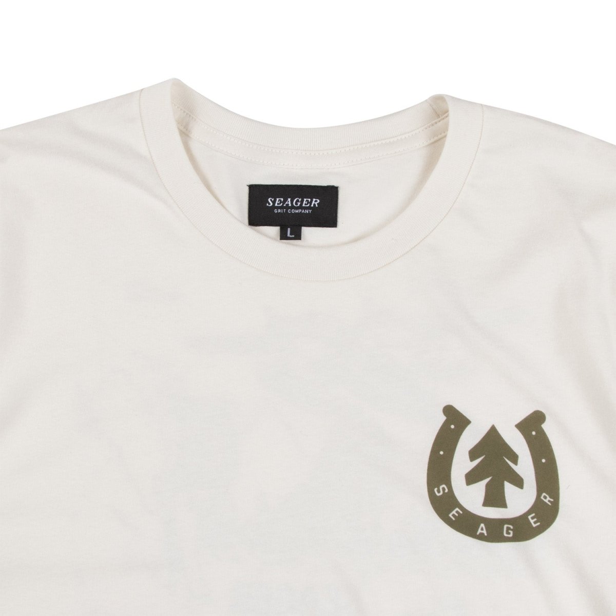 Seager x Huckberry Map Tee Vintage White - Seager Co.