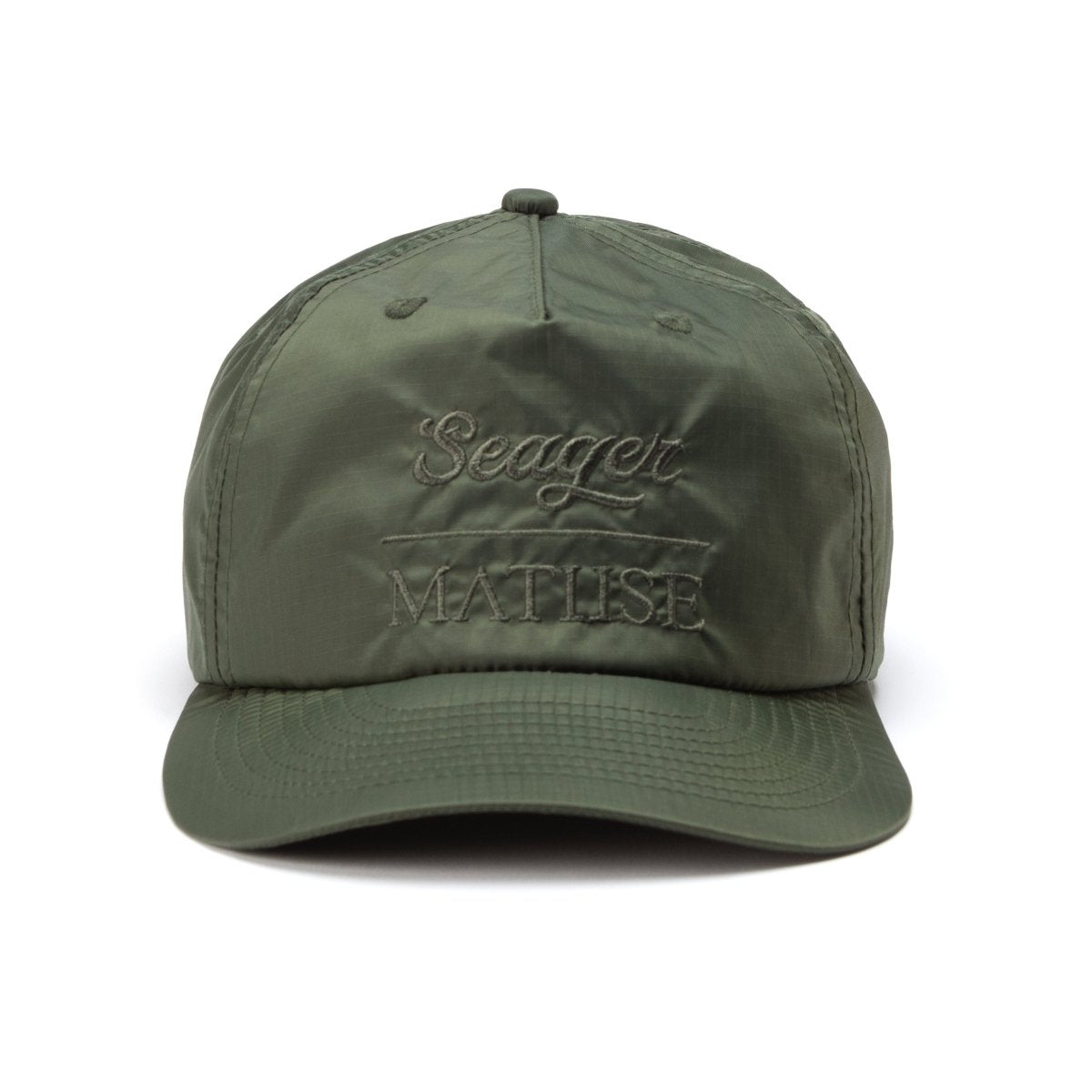 Seager x Matuse Ripstop Snapback Green - Seager Co.
