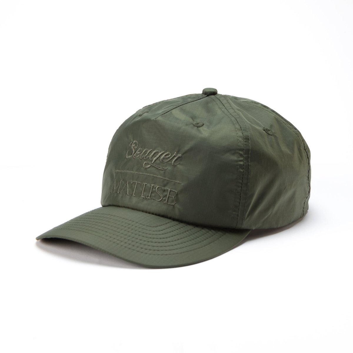 Seager x Matuse Ripstop Snapback Green - Seager Co.