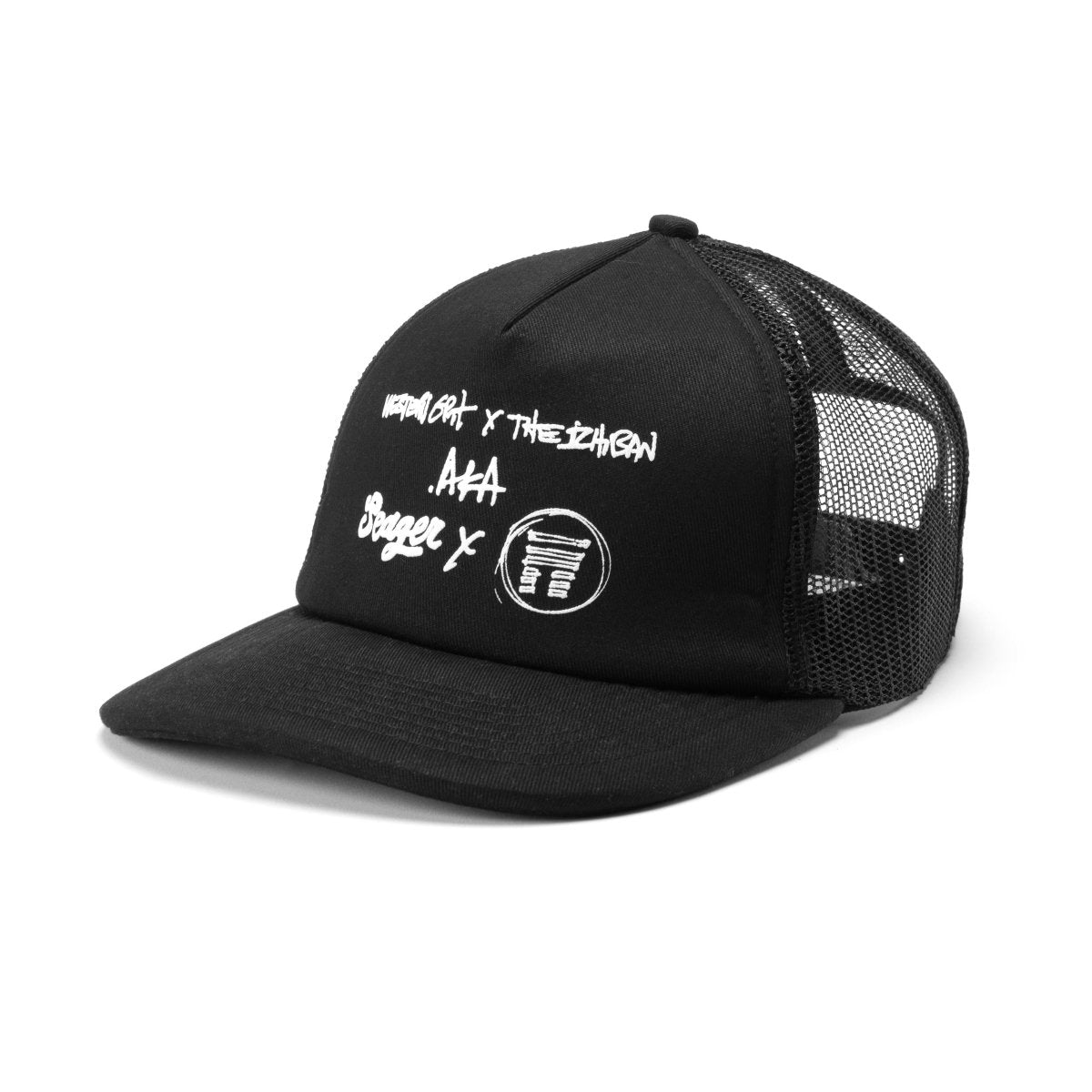 Seager x Matuse Sketchbook Snapback Black - Seager Co.