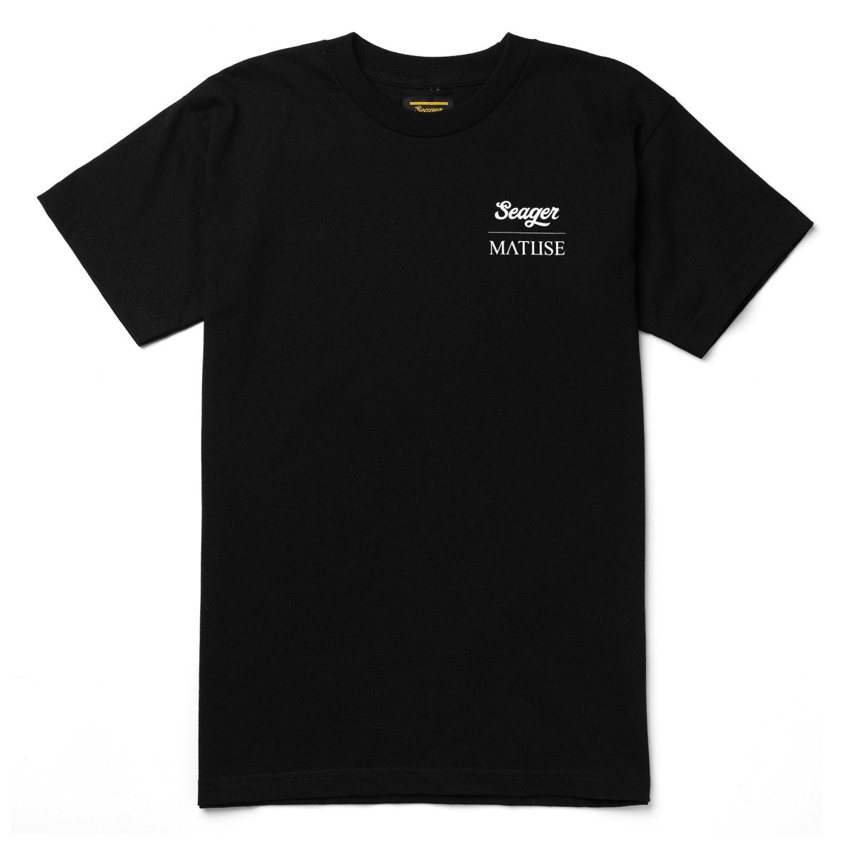 Seager x Matuse Sketchbook Tee Black - Seager Co.