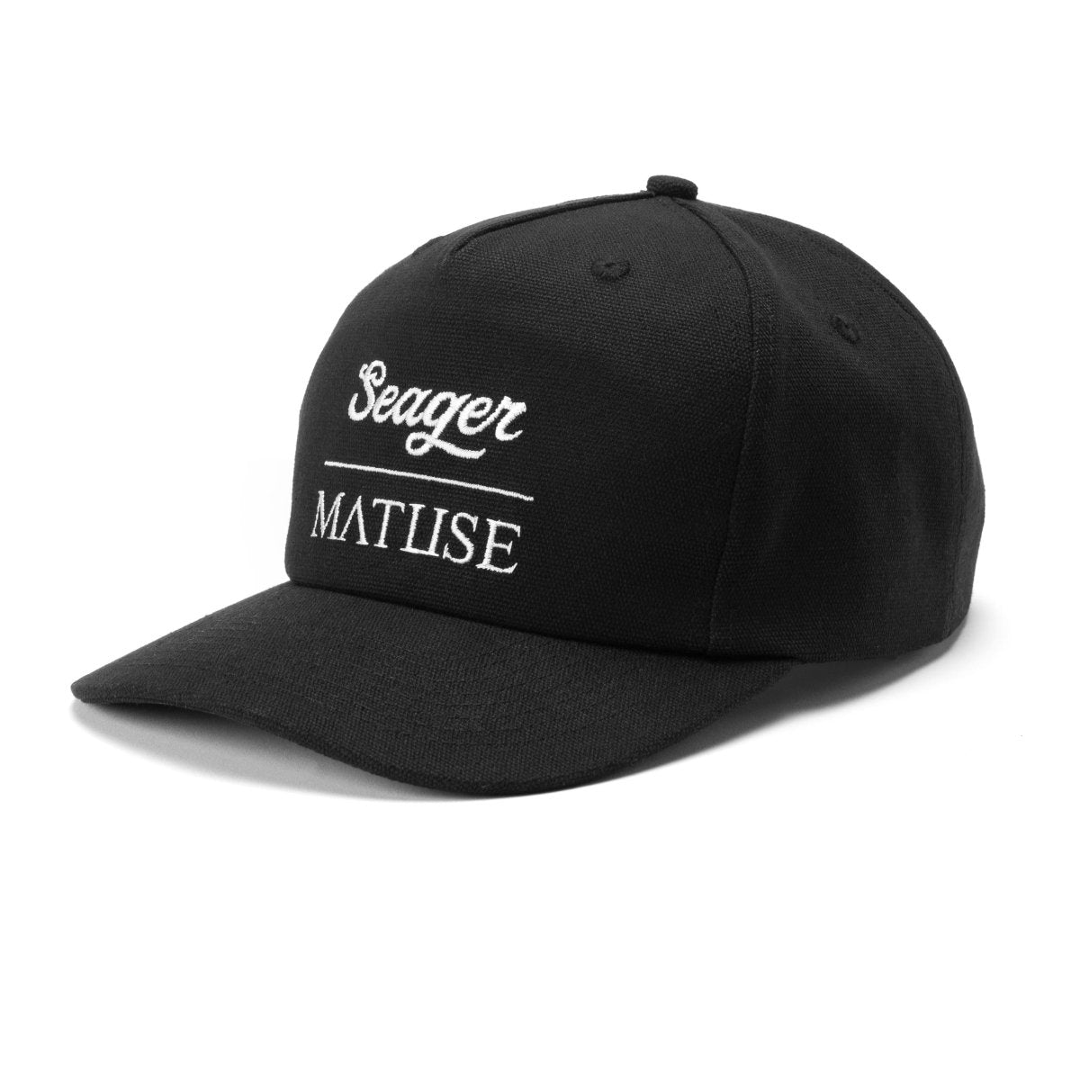 Seager x Matuse Snapback Black - Seager Co.