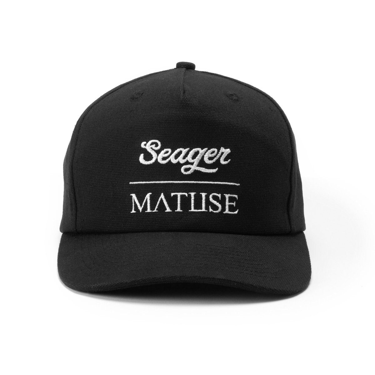 Seager x Matuse Snapback Black - Seager Co.