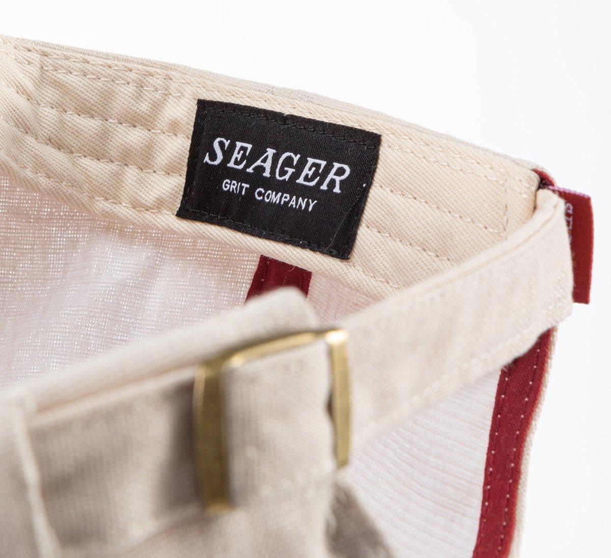 Seager x Zach Bryan Strapback Cream - Seager Co.