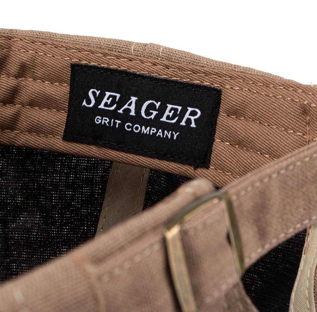 Seager x Zach Bryan Strapback Khaki - Seager Co.