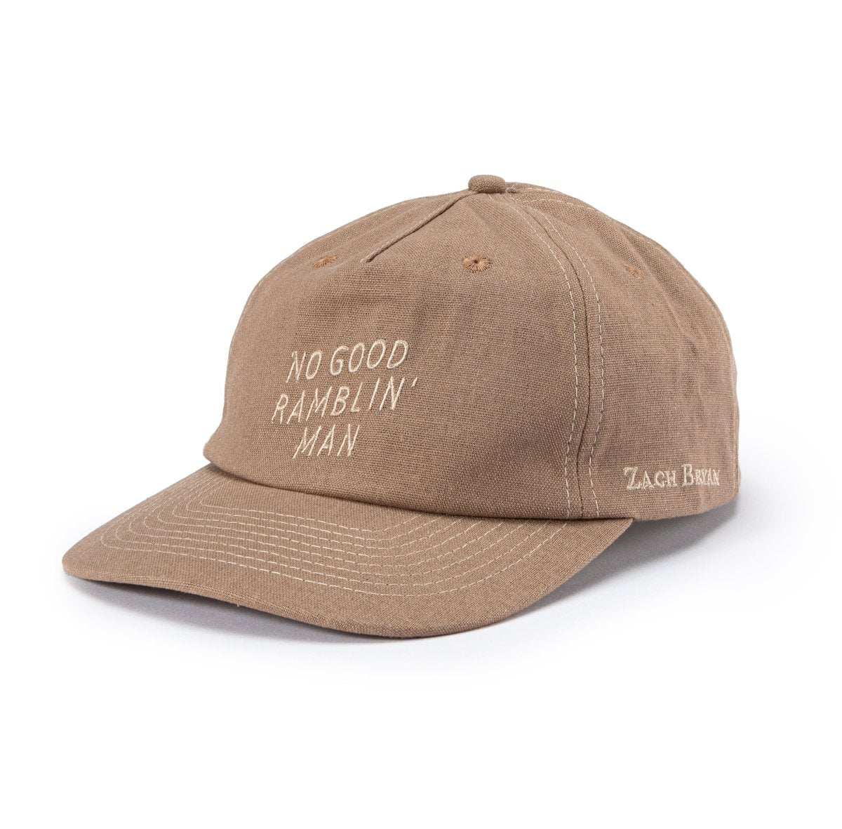 Seager x Zach Bryan Strapback Khaki - Seager Co.
