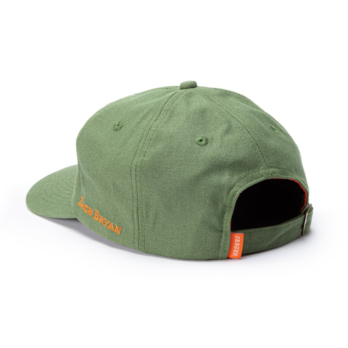 Seager x Zach Bryan Strapback Olive - Seager Co.