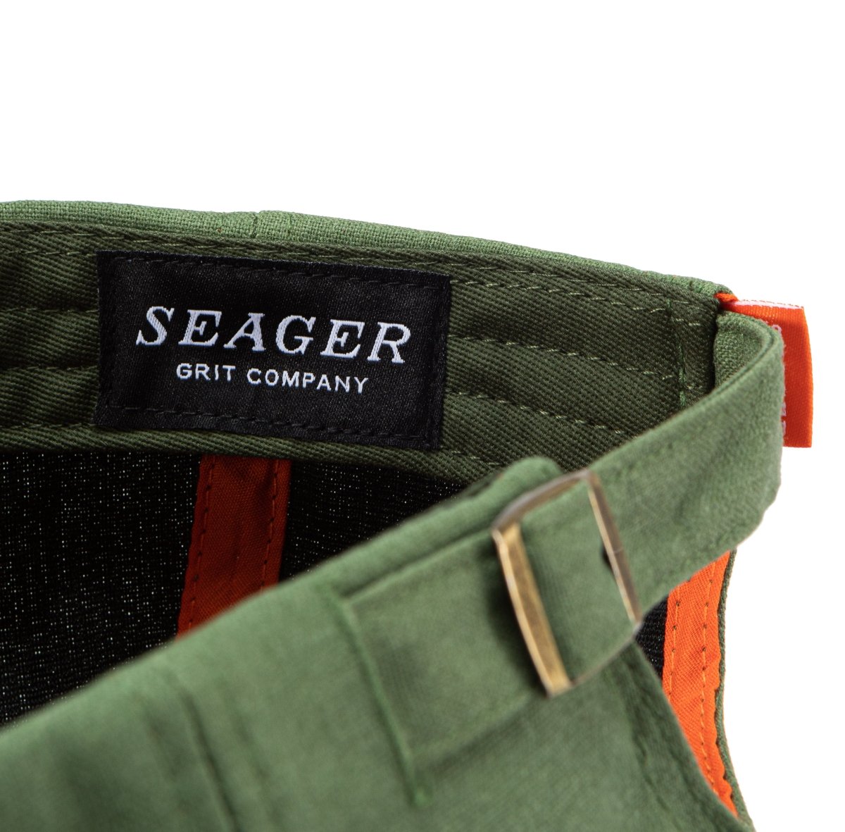 Seager x Zach Bryan Strapback Olive - Seager Co.