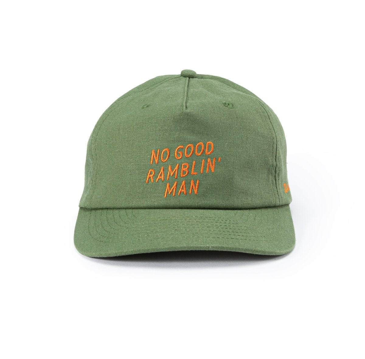 Seager x Zach Bryan Strapback Olive - Seager Co.