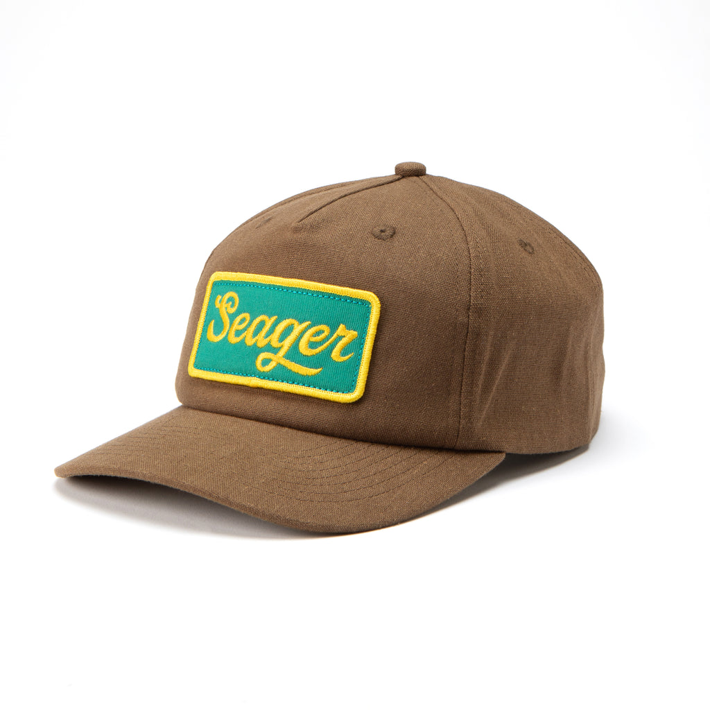 Uncle Bill Hemp Snapback Brown
