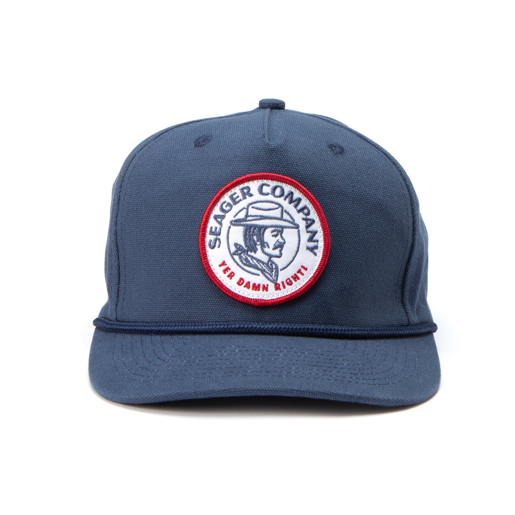 Damn Right Snapback Navy