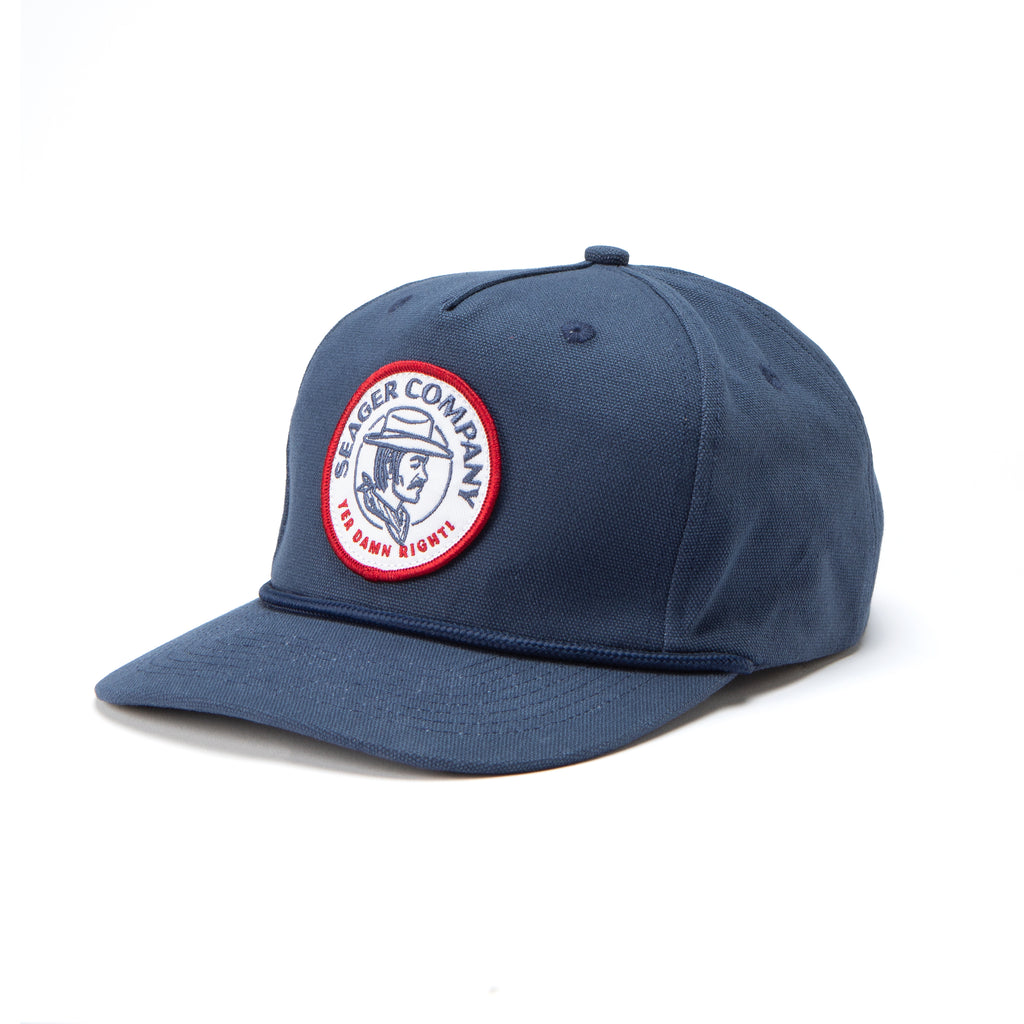 Damn Right Snapback Navy