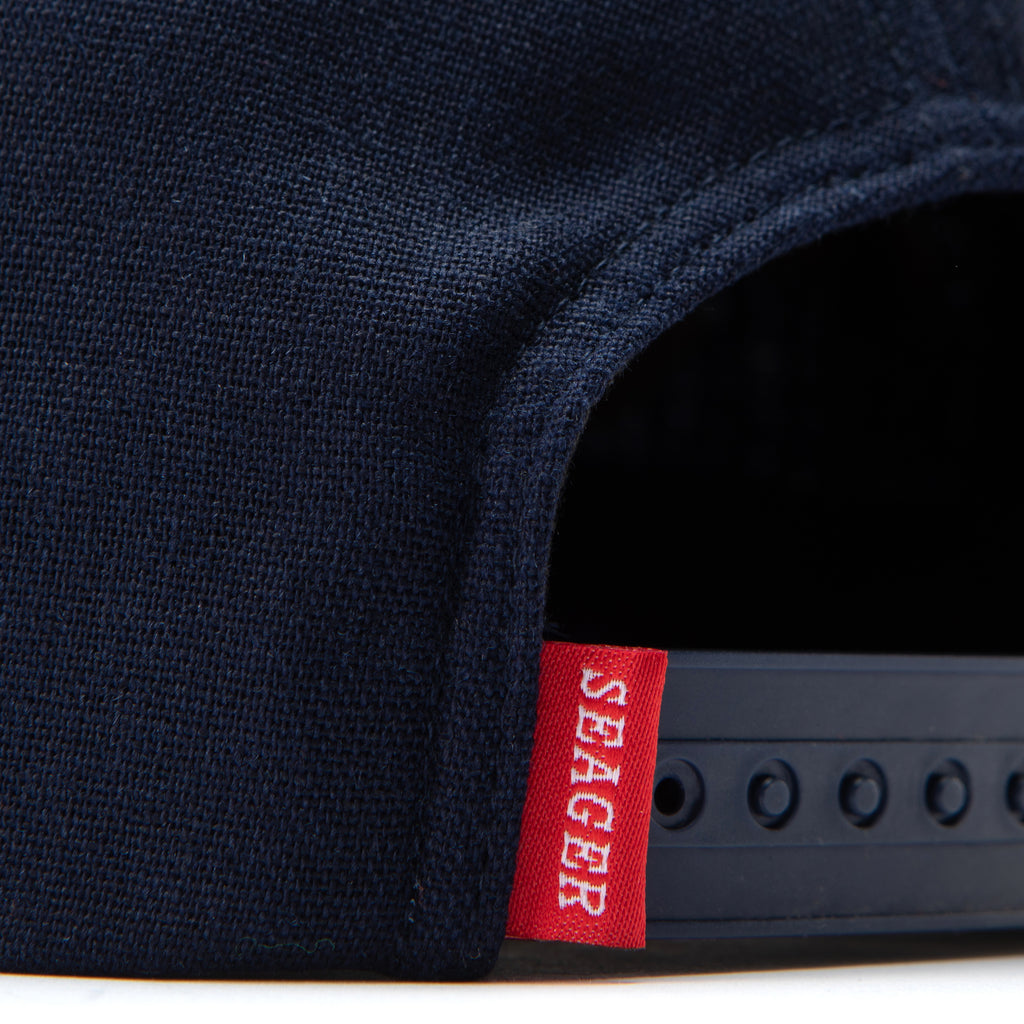 Uncle Bill Hemp Snapback Navy/Red