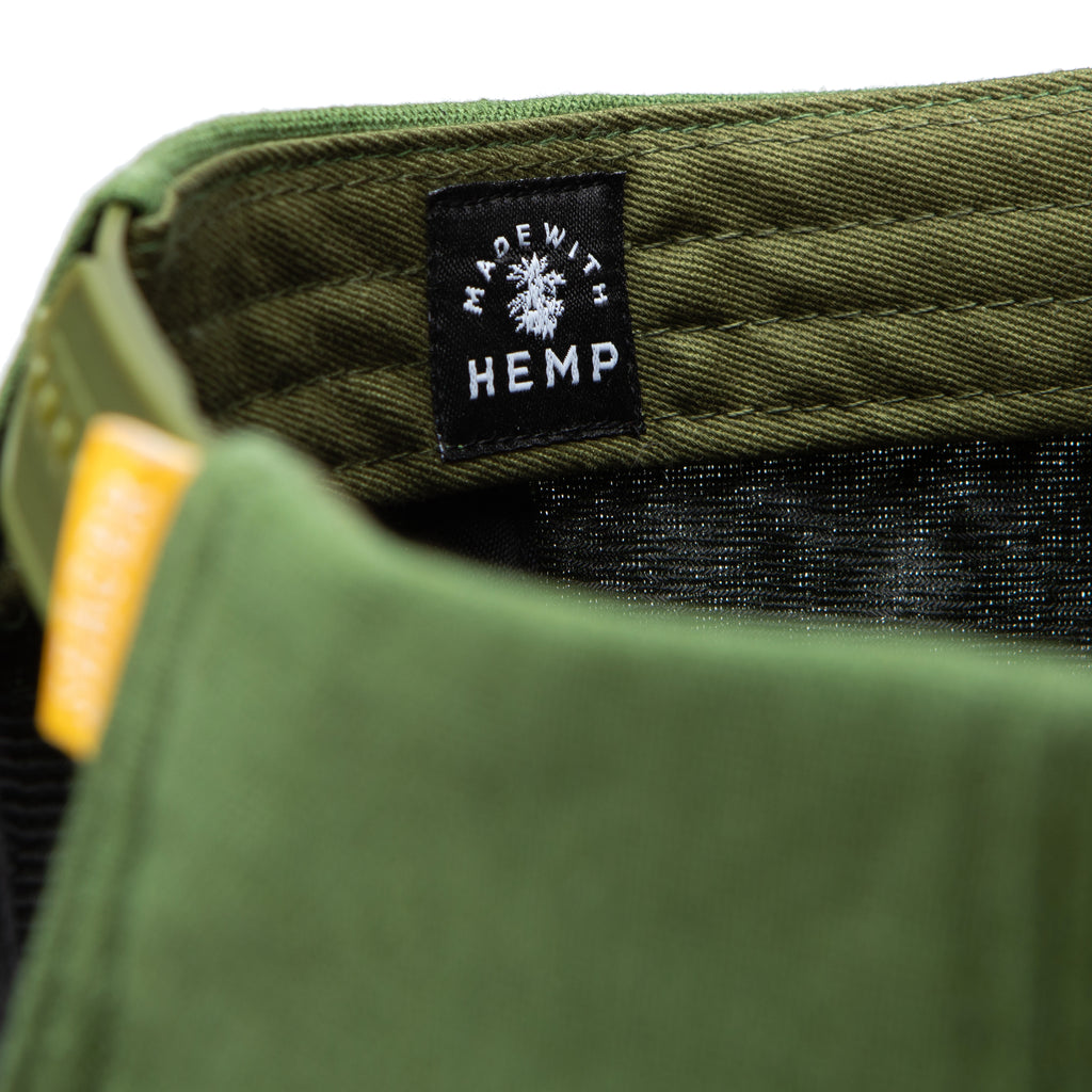 Era Hemp Snapback Green