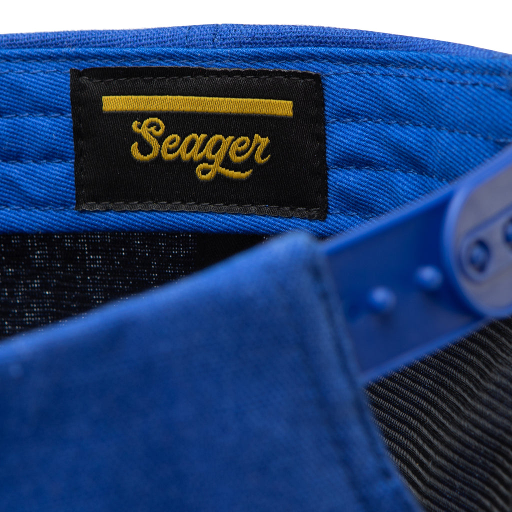 Western Classics Hemp Snapback Blue