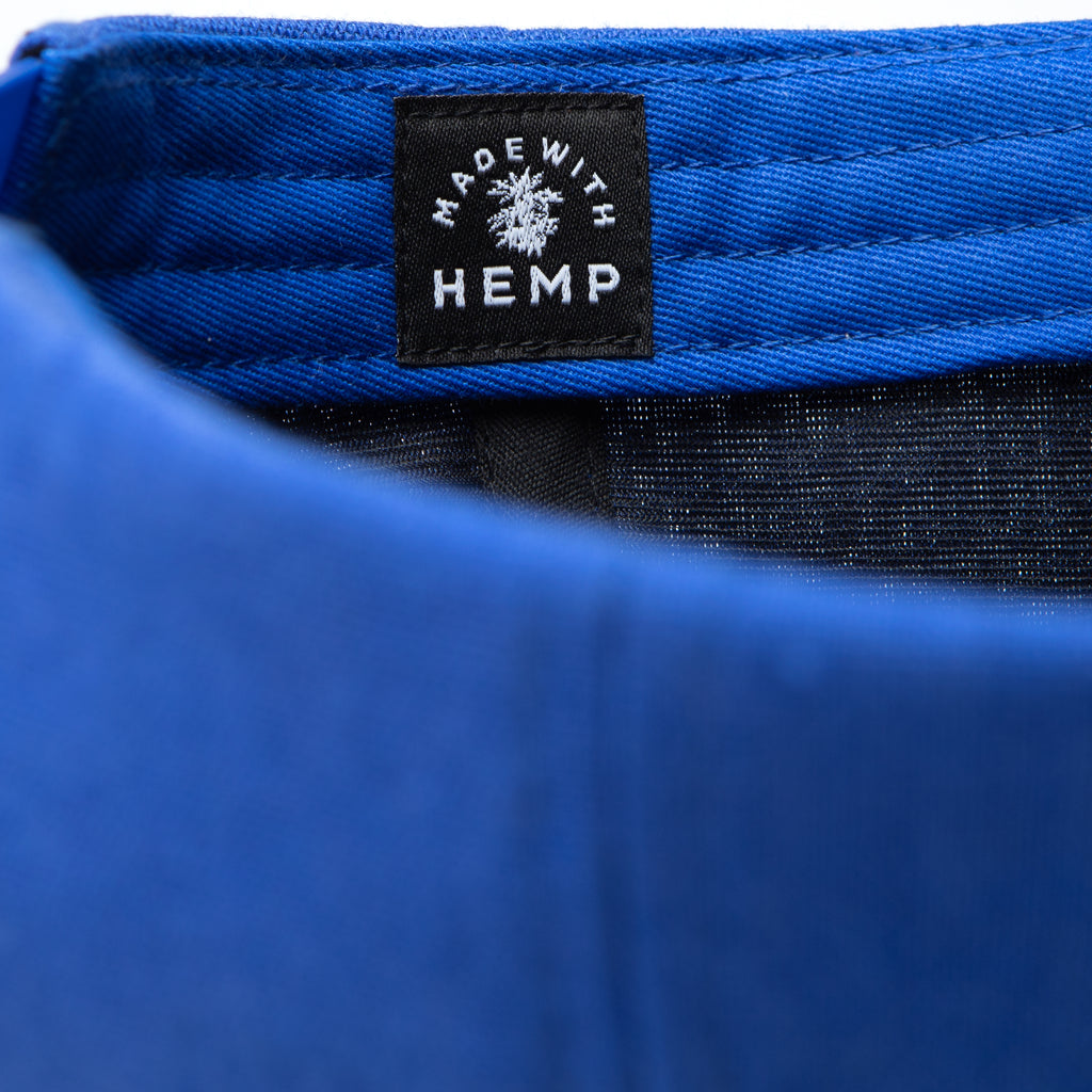 Western Classics Hemp Snapback Blue