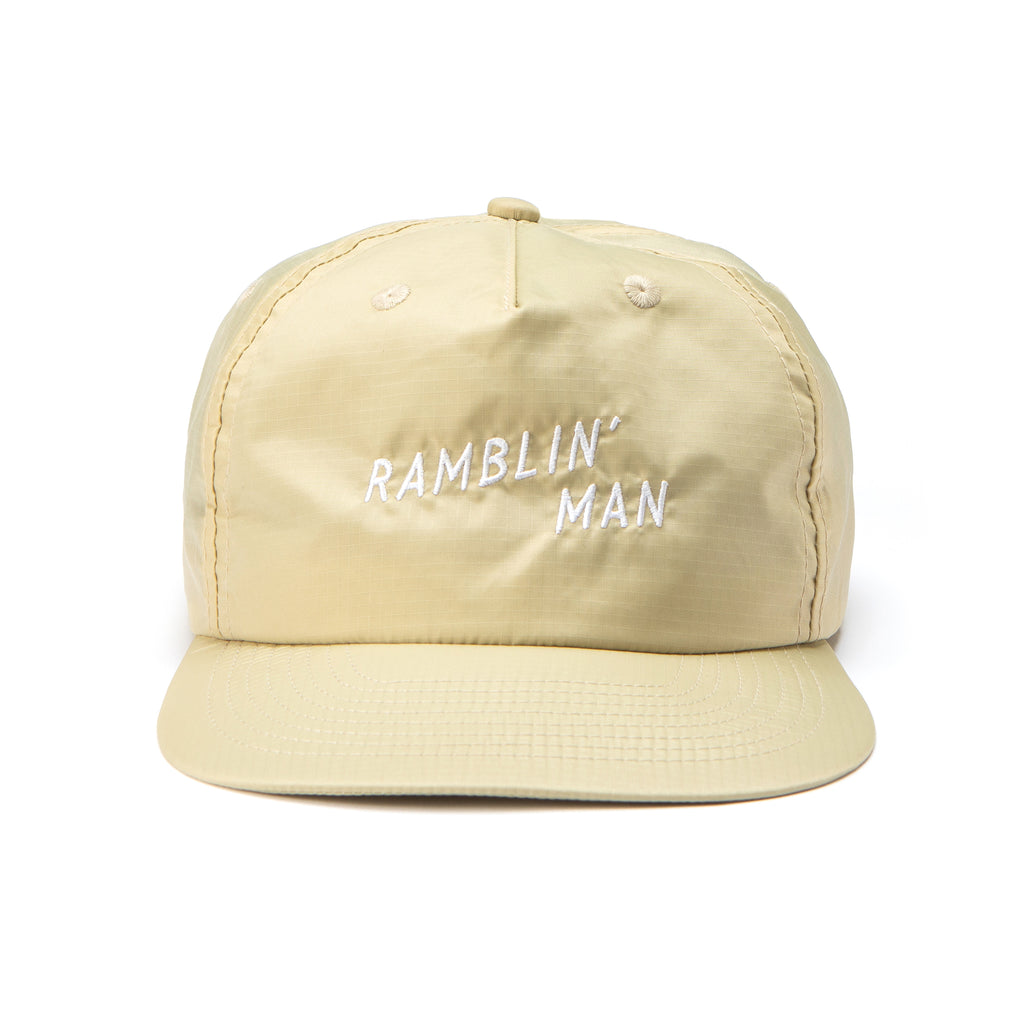 Ramblin' Man Ripstop Nylon Snapback Khaki