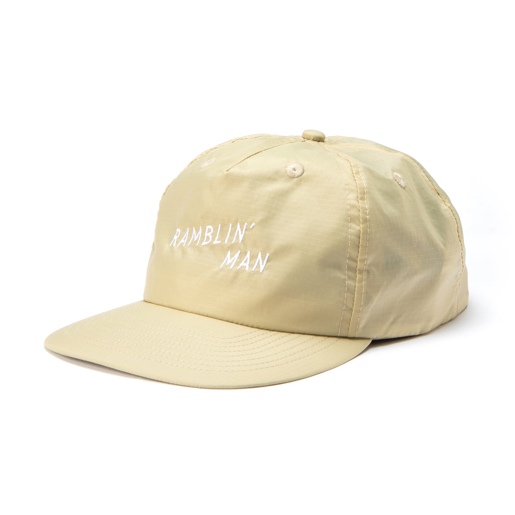 Ramblin' Man Ripstop Nylon Snapback Khaki