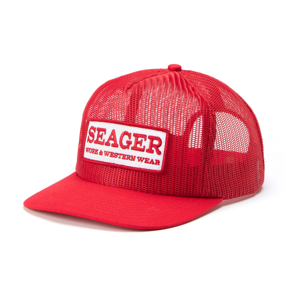 Farrier All Mesh Snapback Rust