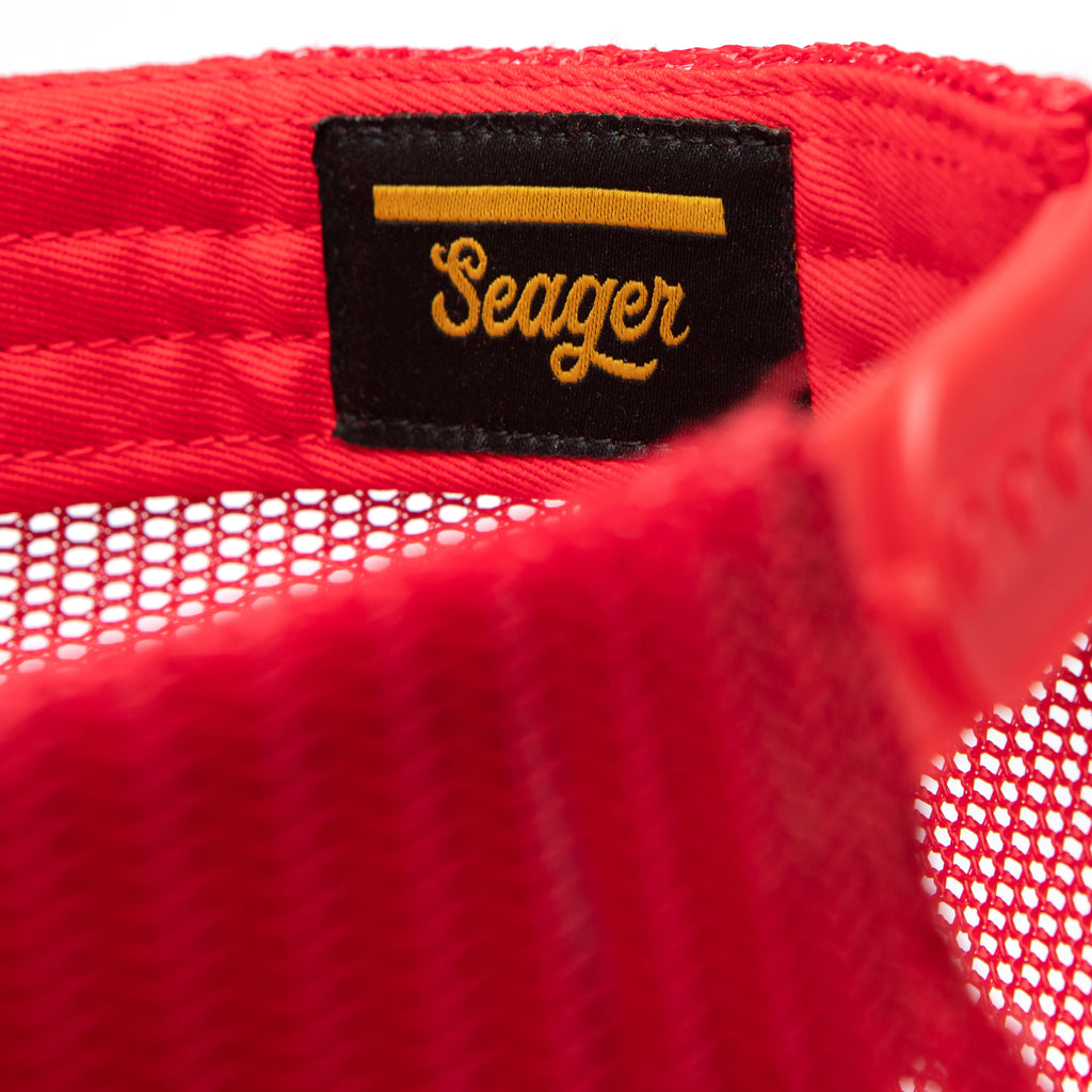 Farrier All Mesh Snapback Rust