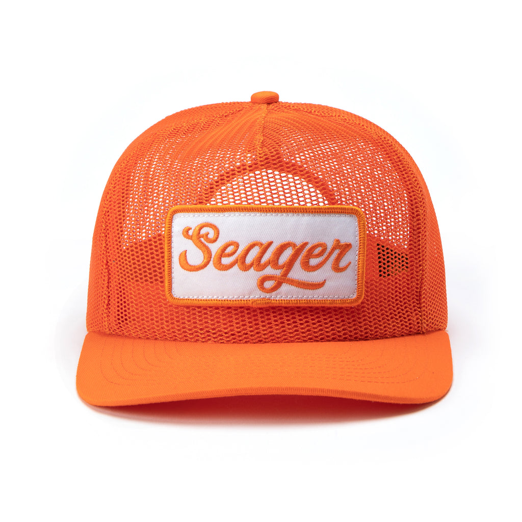 Uncle Bill All Mesh Snapback Orange