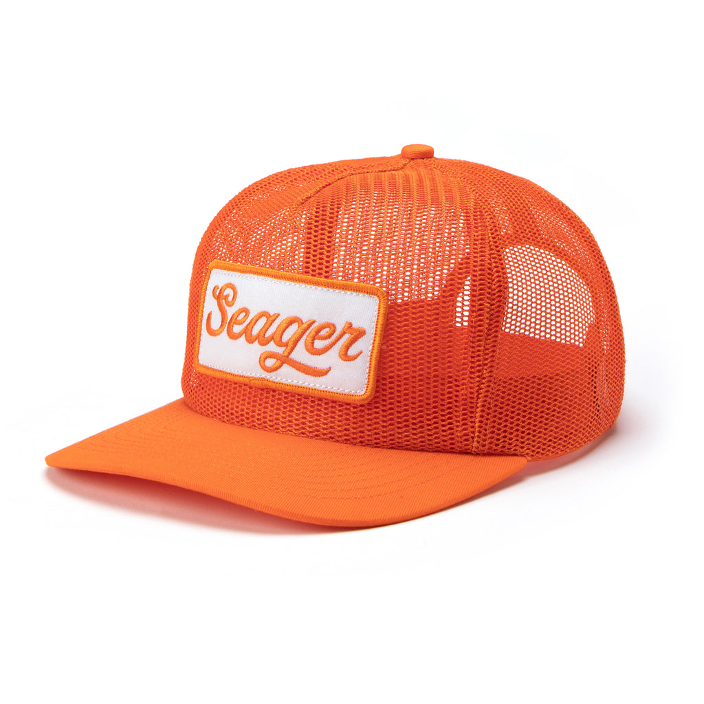Uncle Bill All Mesh Snapback Orange