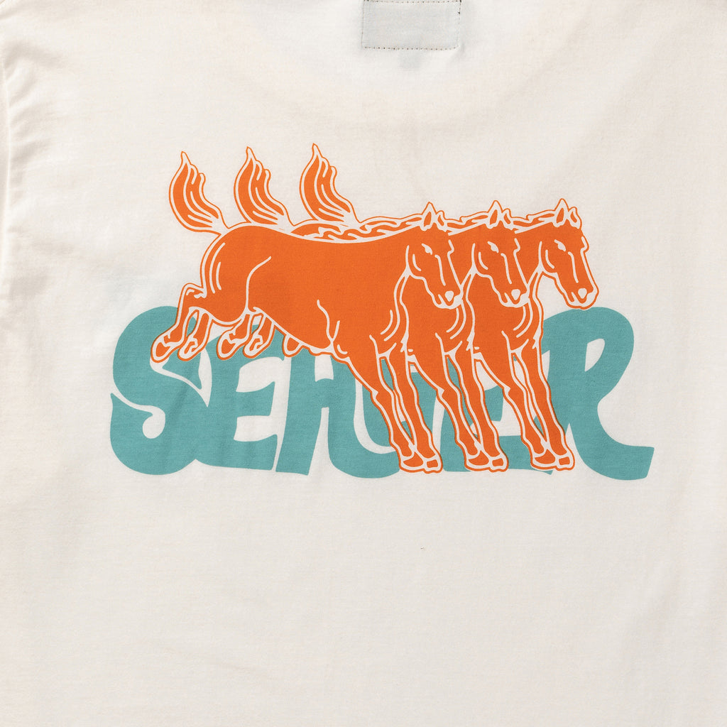 Big Three Tee Vintage White