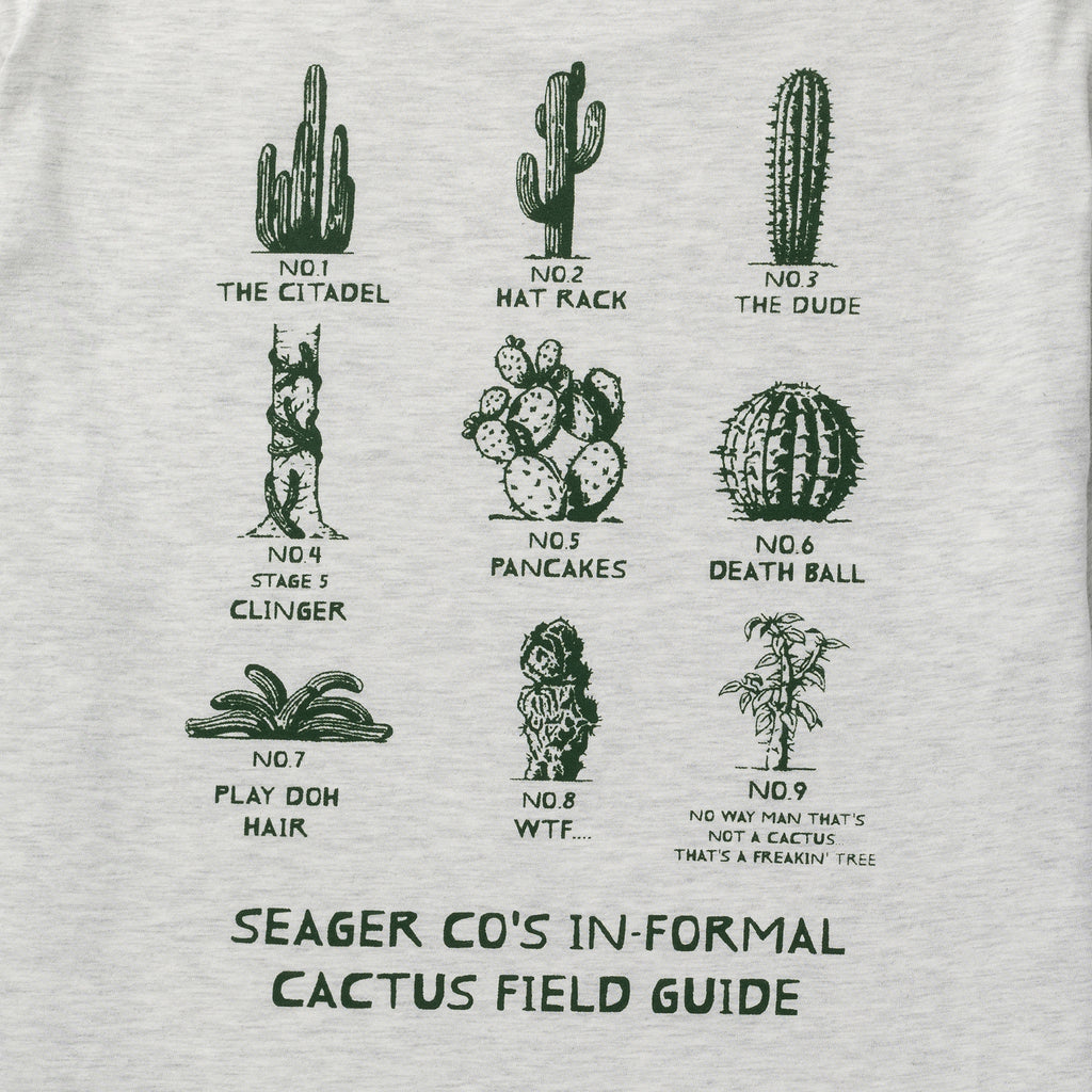 Informal Cactus Guide Tee Oatmeal