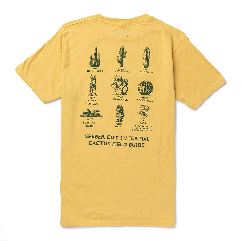 Informal Cactus Guide Tee Yellow