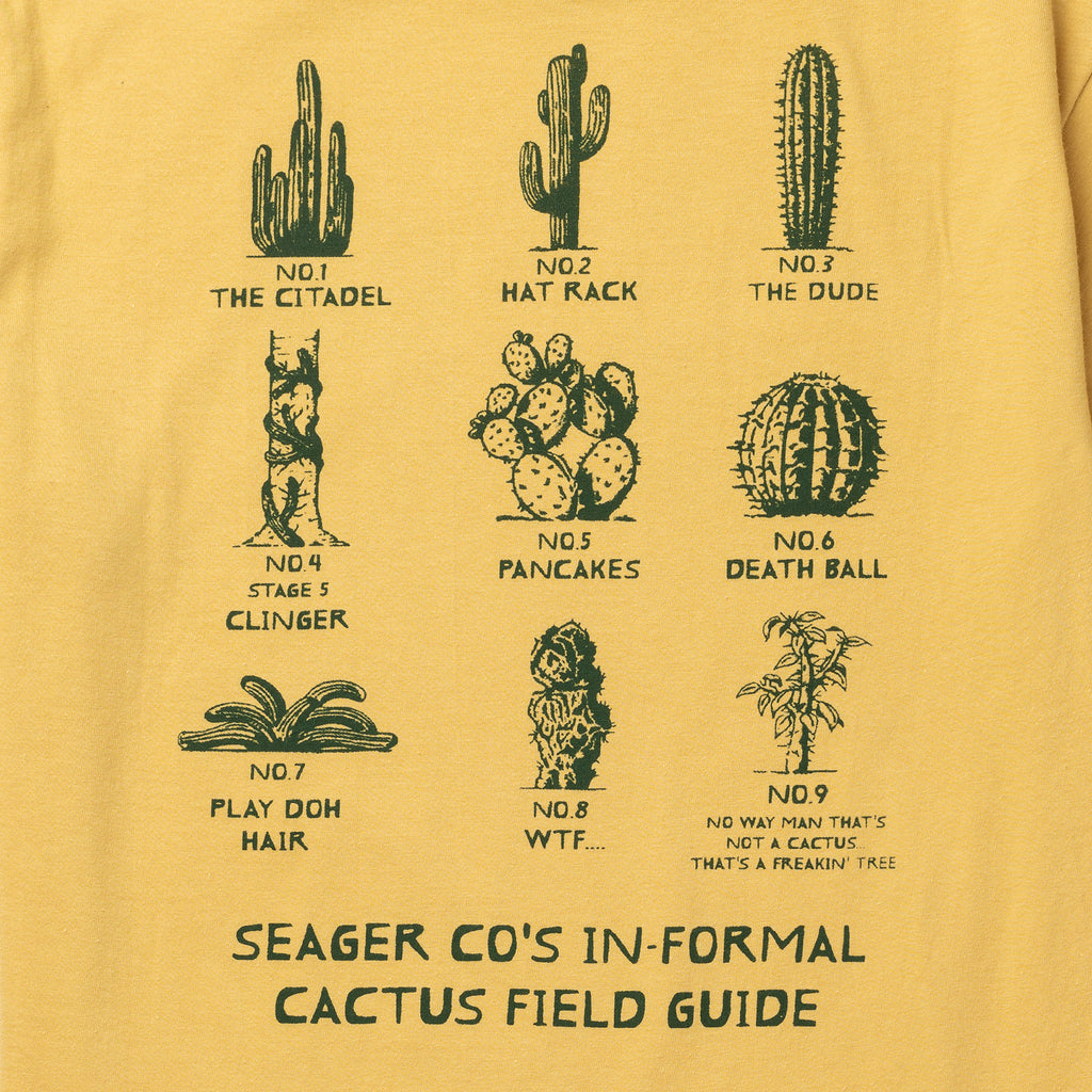 Informal Cactus Guide Tee Yellow