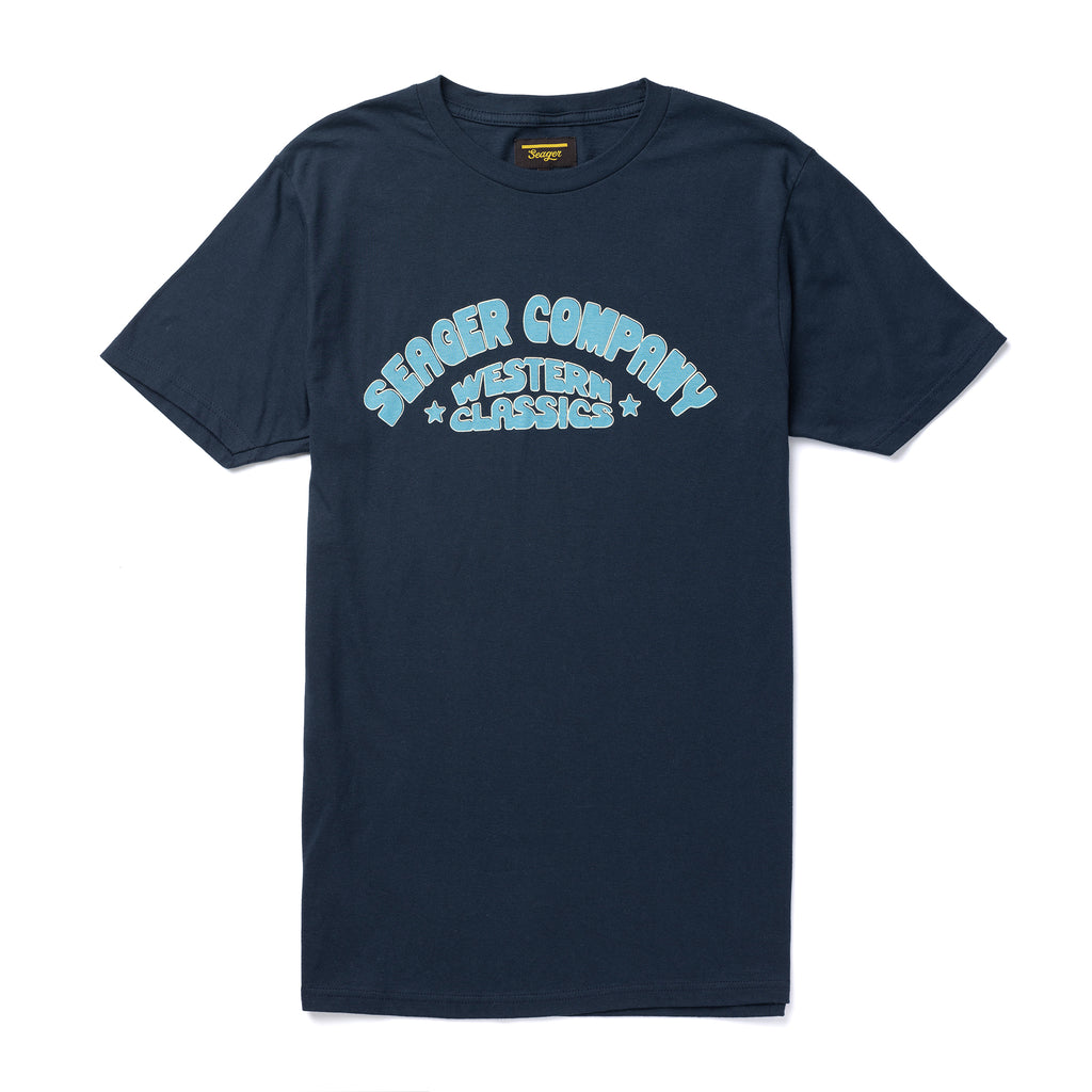 Western Classics Tee Navy