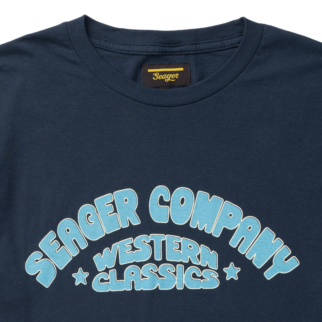 Western Classics Tee Navy