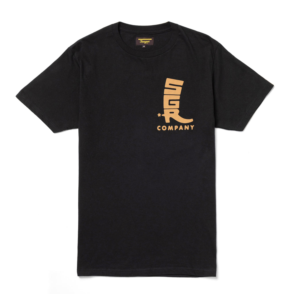 Boot Tee Black