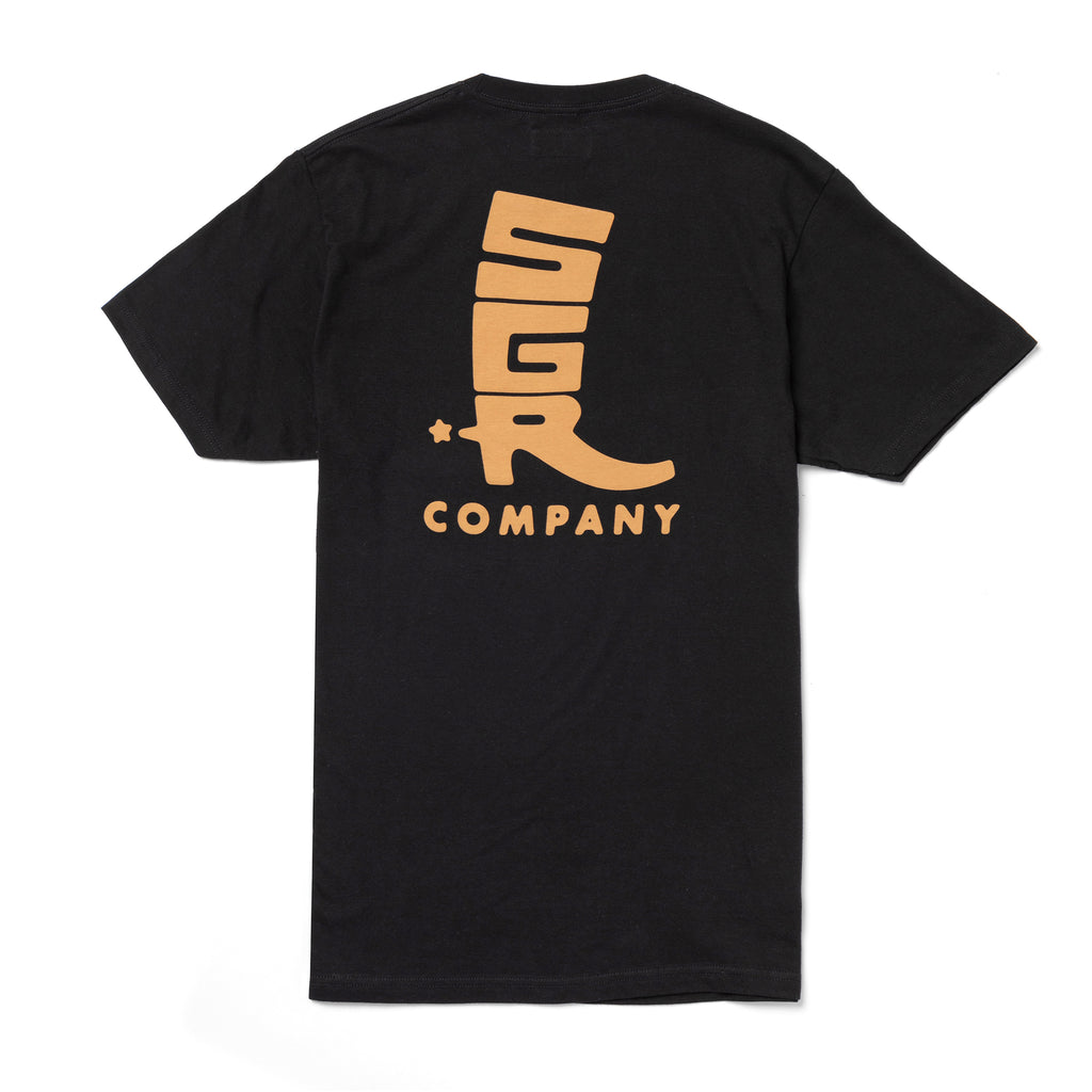 Boot Tee Black