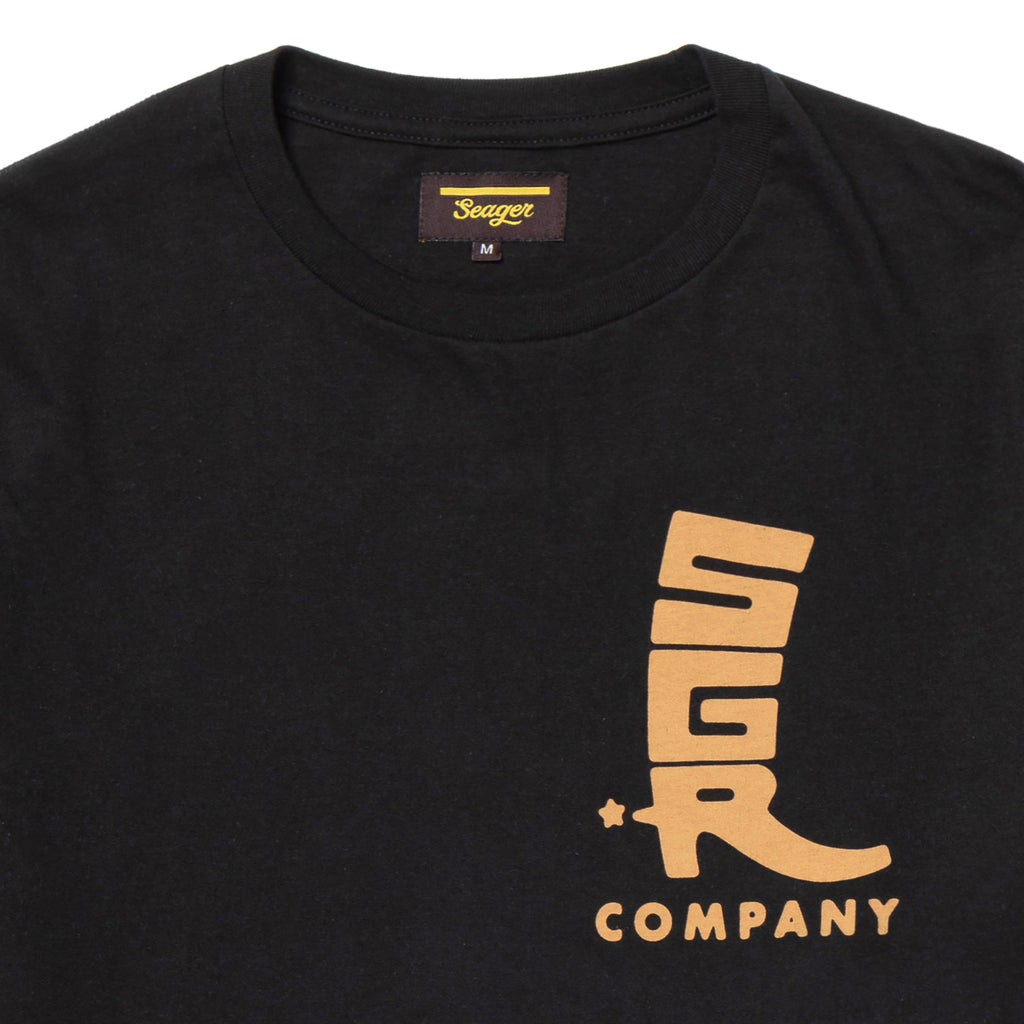 Boot Tee Black