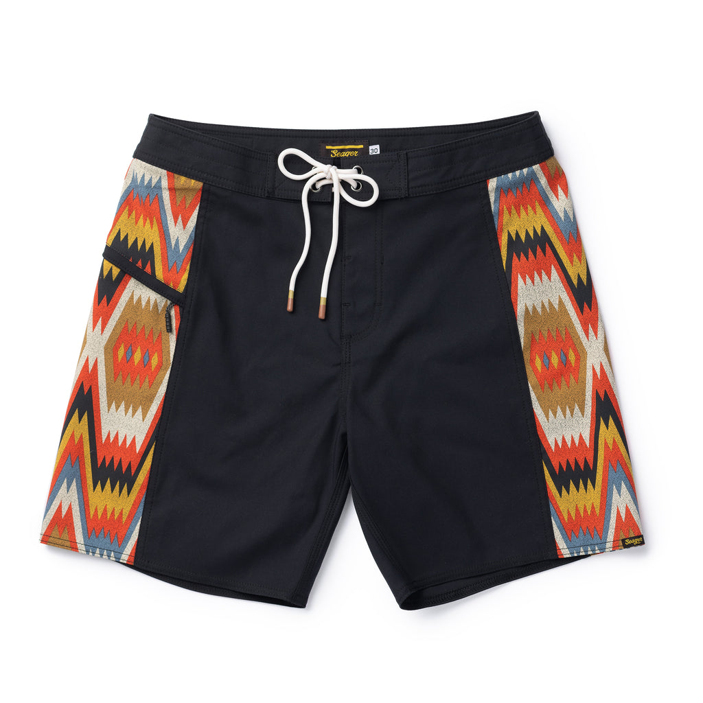 Chickasaw Panel Trunks Black