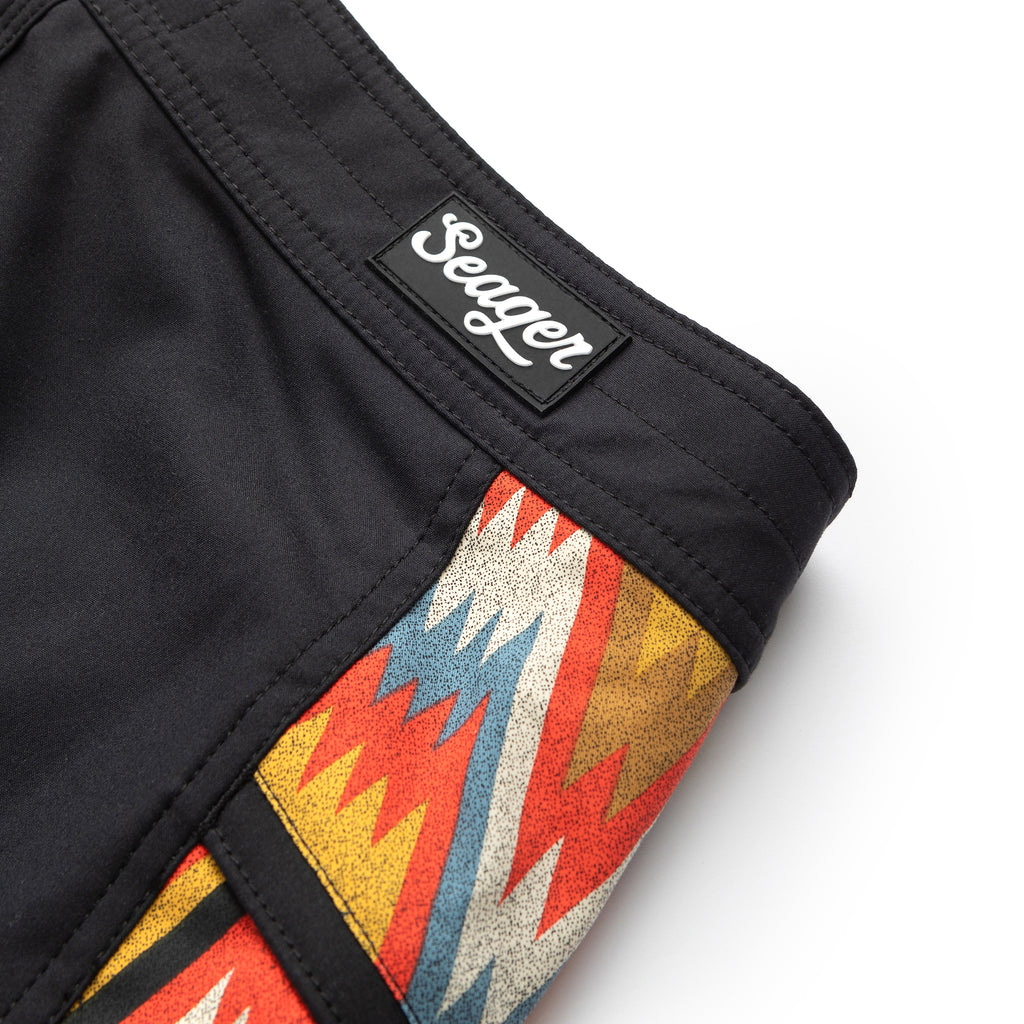 Chickasaw Panel Trunks Black