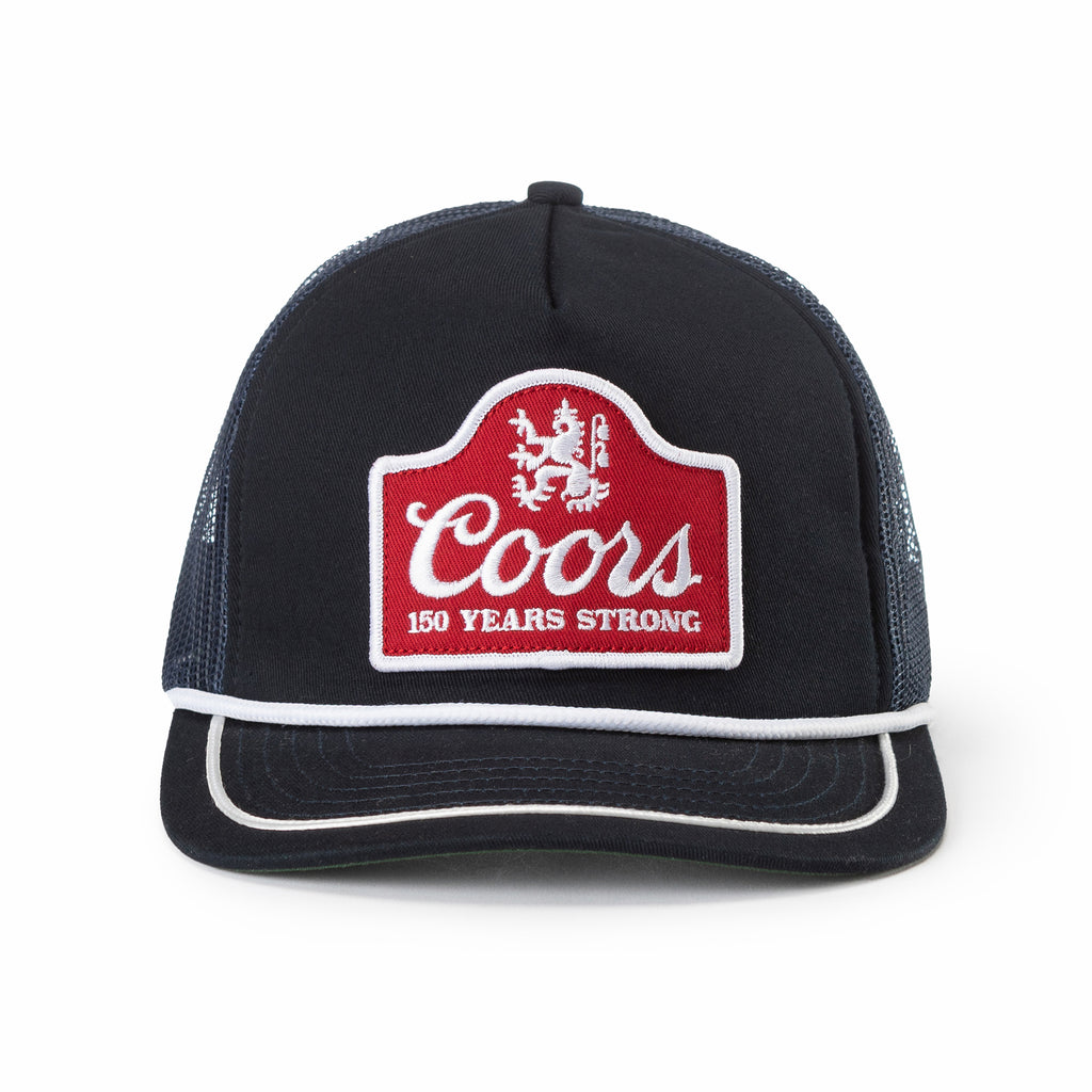 SEAGER X COORS BANQUET 150 TRUCKER SNAPBACK NAVY