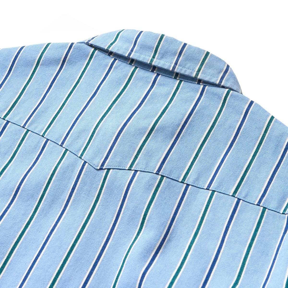 Amarillo L/S Shirt Steel Blue Stripe