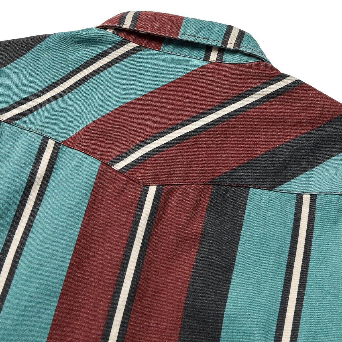 Amarillo L/S Shirt Turquoise Stripe