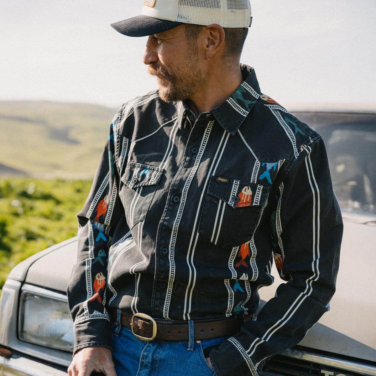 Amarillo L/S Shirt Upstream Black
