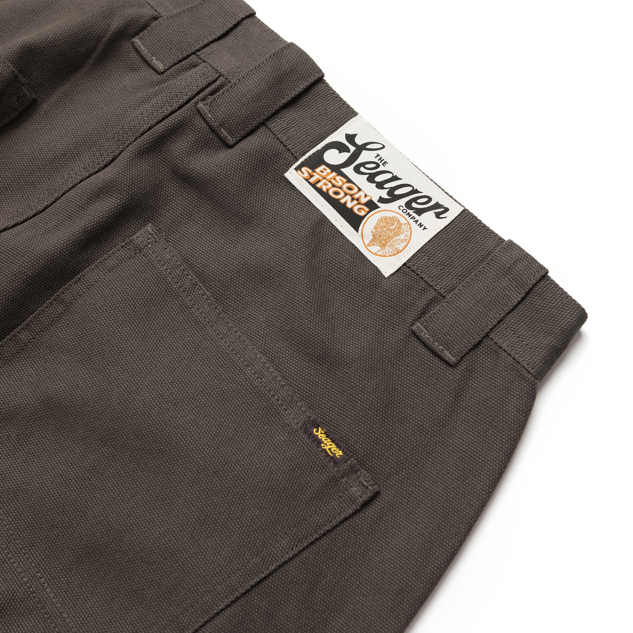 Bison Canvas Pant Darkwood