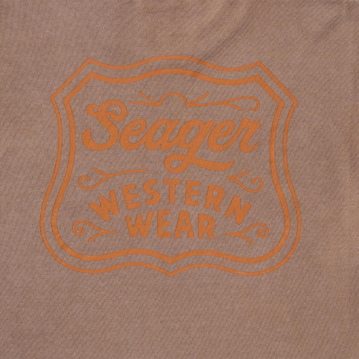 Badge Premium Tee Pigment Brown