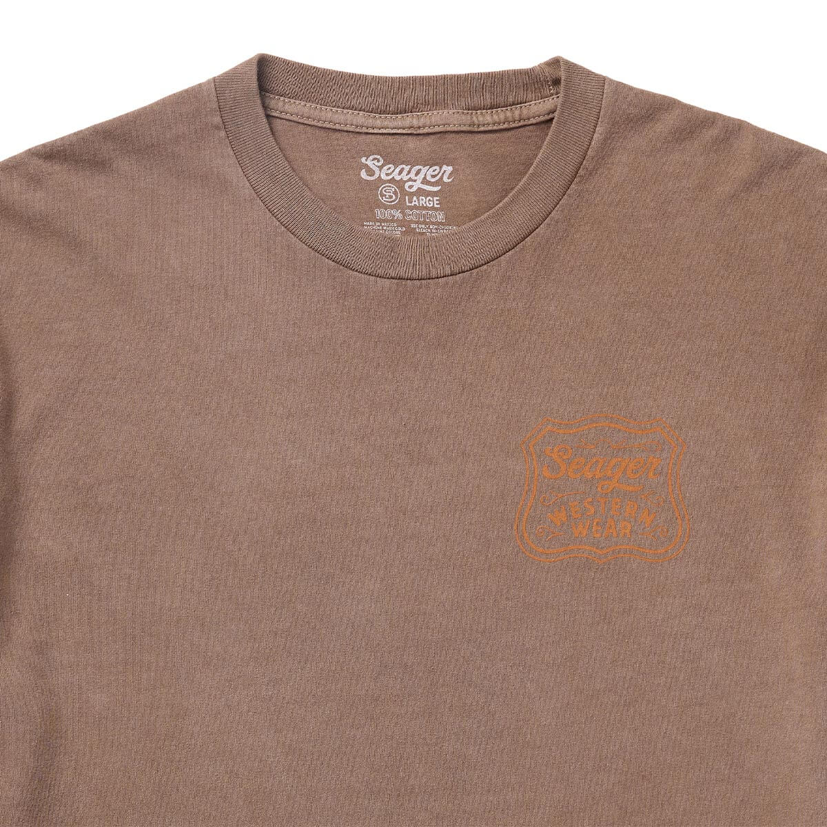 Badge Premium Tee Pigment Brown