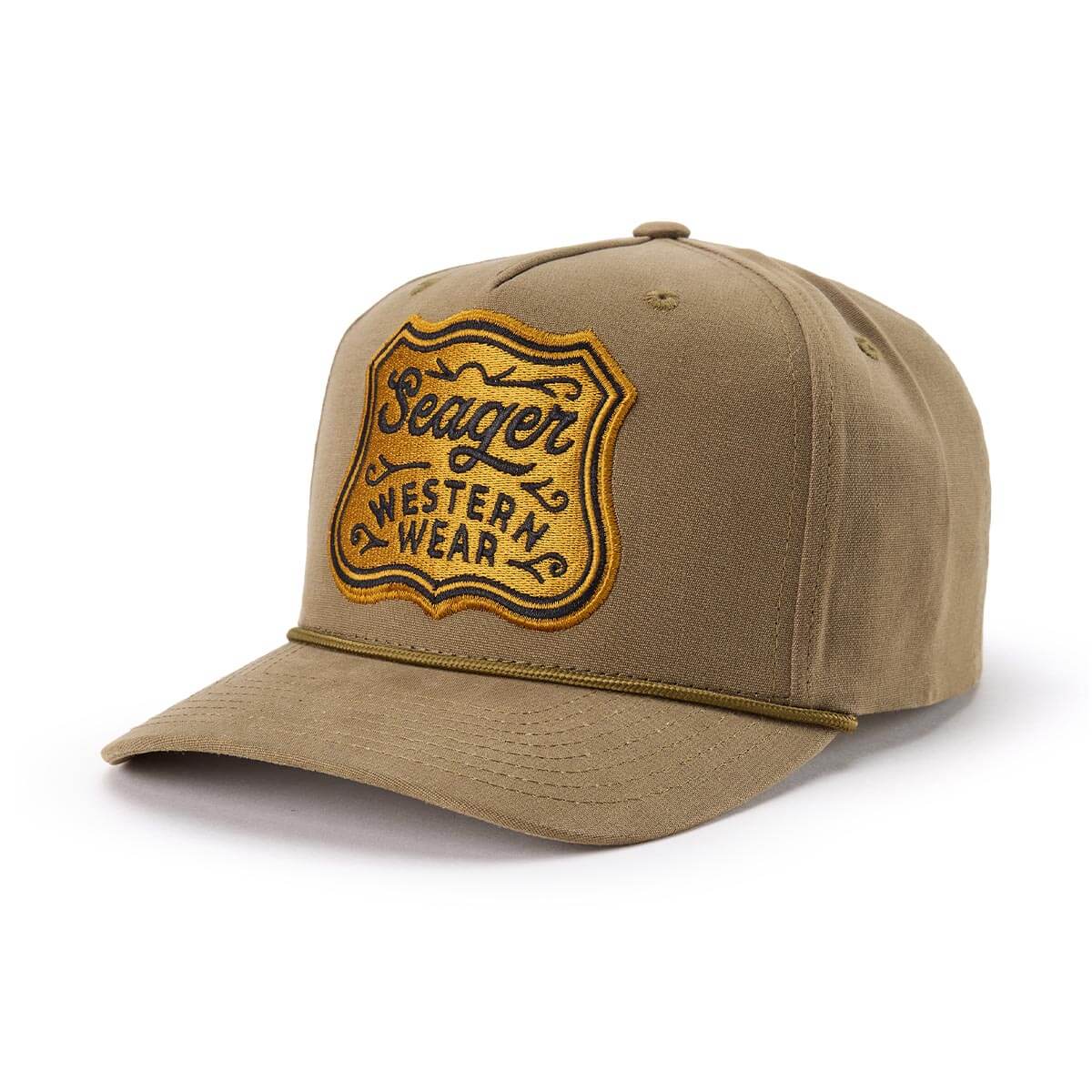 Badge Snapback Olive